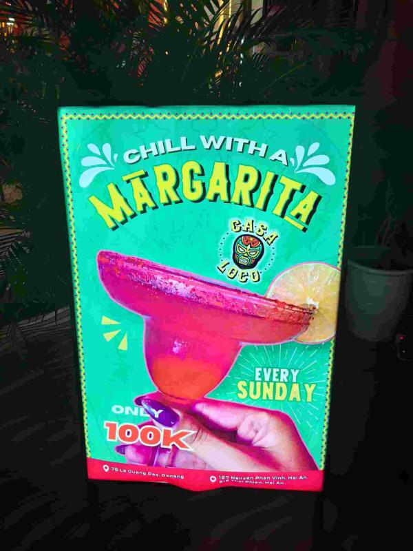 Casa Loco Da Nang - Mexican Restaurant (3rd location) : Margarita Cocktail 100k
Every Sunday