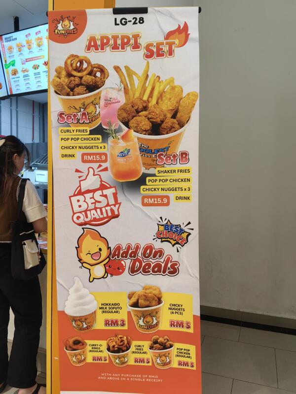 FunFries : Apipi set RM15.9