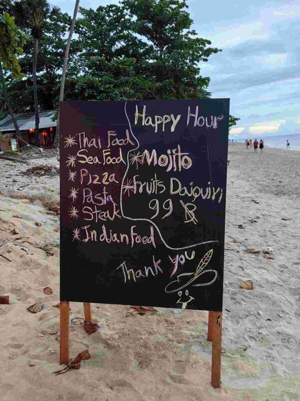 Green Chilli Restaurant : Happy hour
Mojito
Fruits Daiquiri