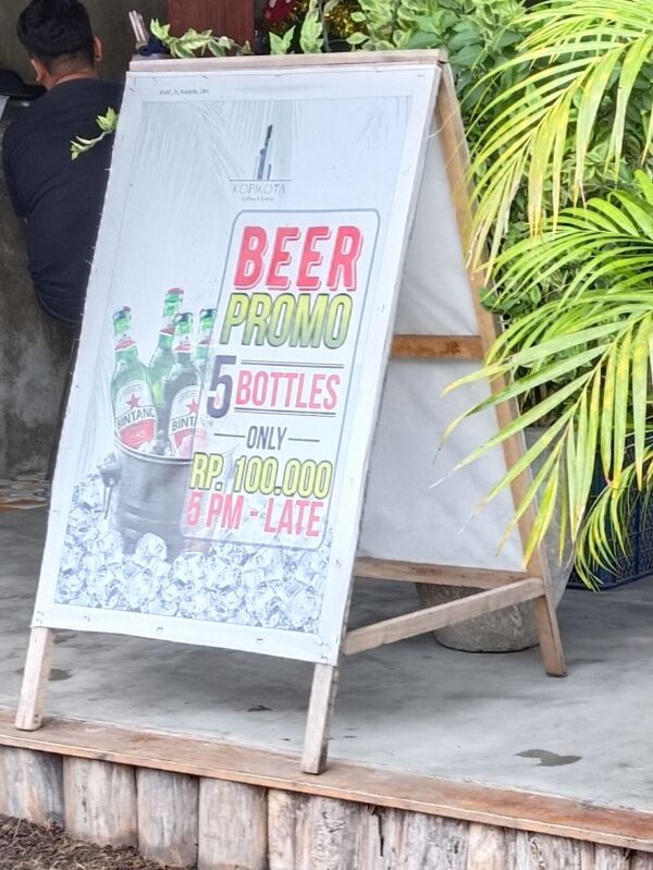 Kopikota : Beer promo 5 bottles 100k