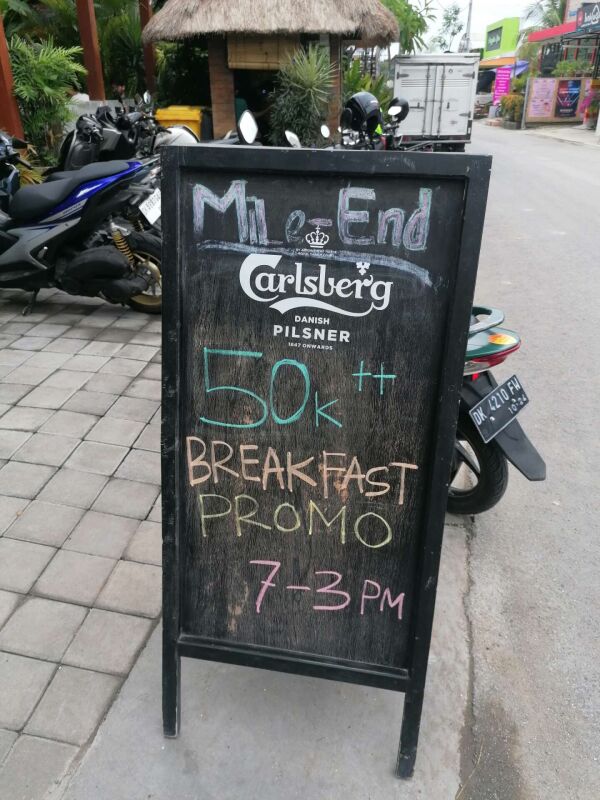 Mile-End Kitchen+Bar : Breakfast 50k++