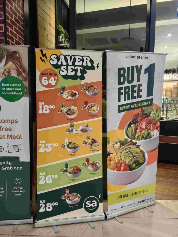 Salad Atelier (Tropicana Gardens Mall) : Buy 1 free one for all carte items