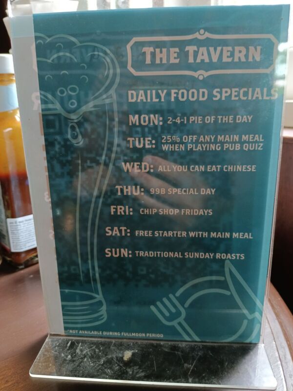 The Tavern : All you can eat Chinese