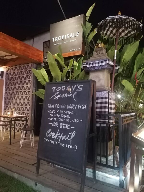 Tropikale Bali : Today's Special
and
Cocktail buy 1 get 1